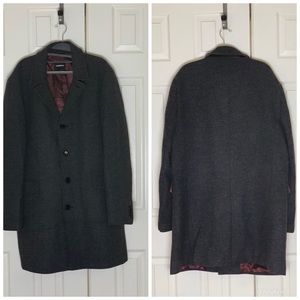 Express Men’s Tweed Coat Size Large